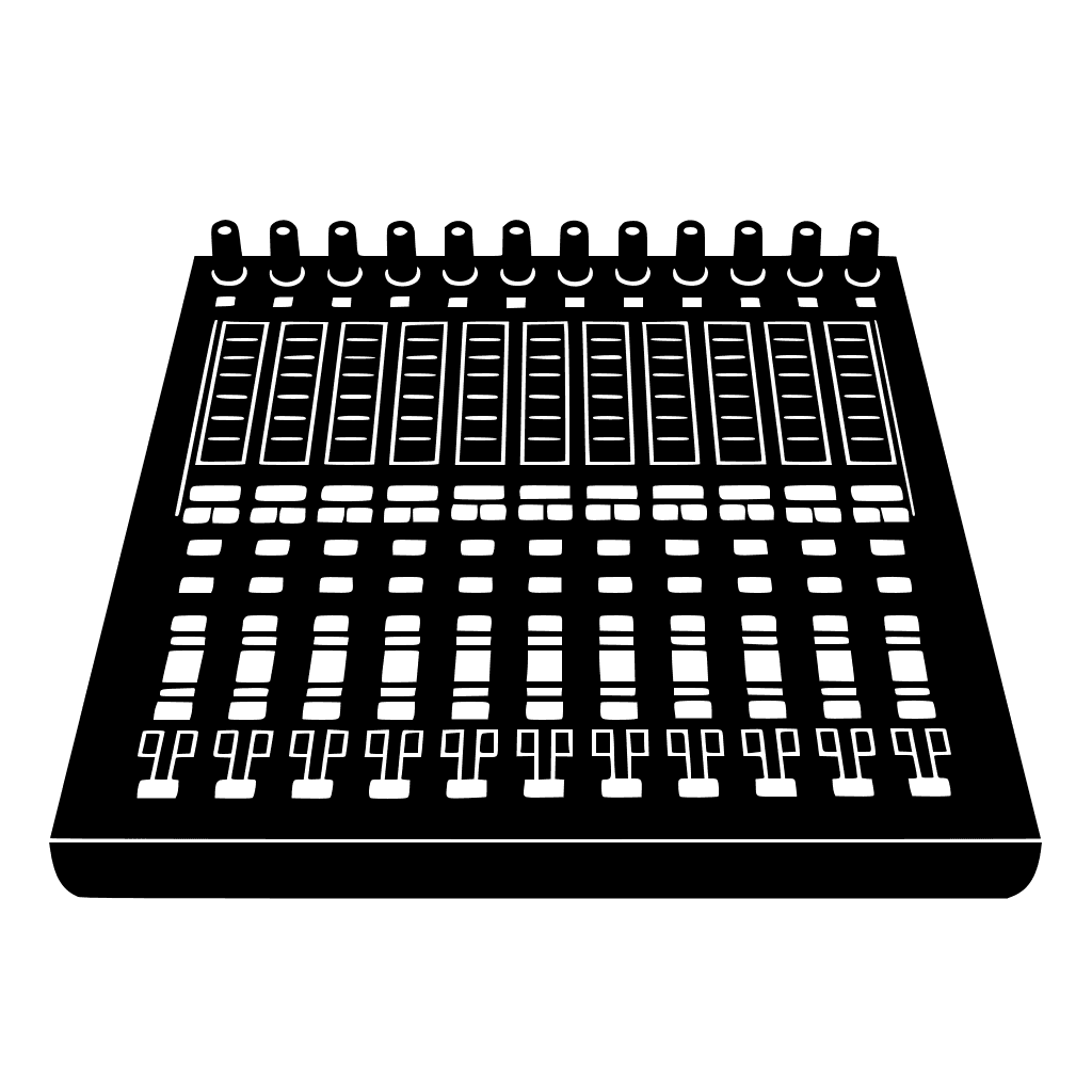 Mixing console