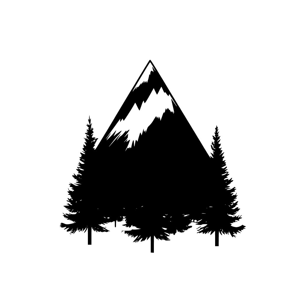 Forested slopes