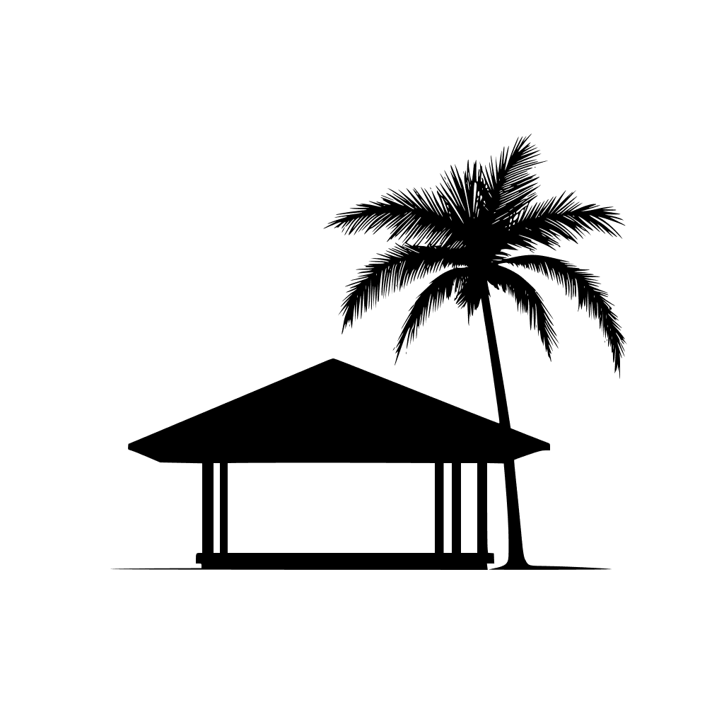 Beachfront cabana