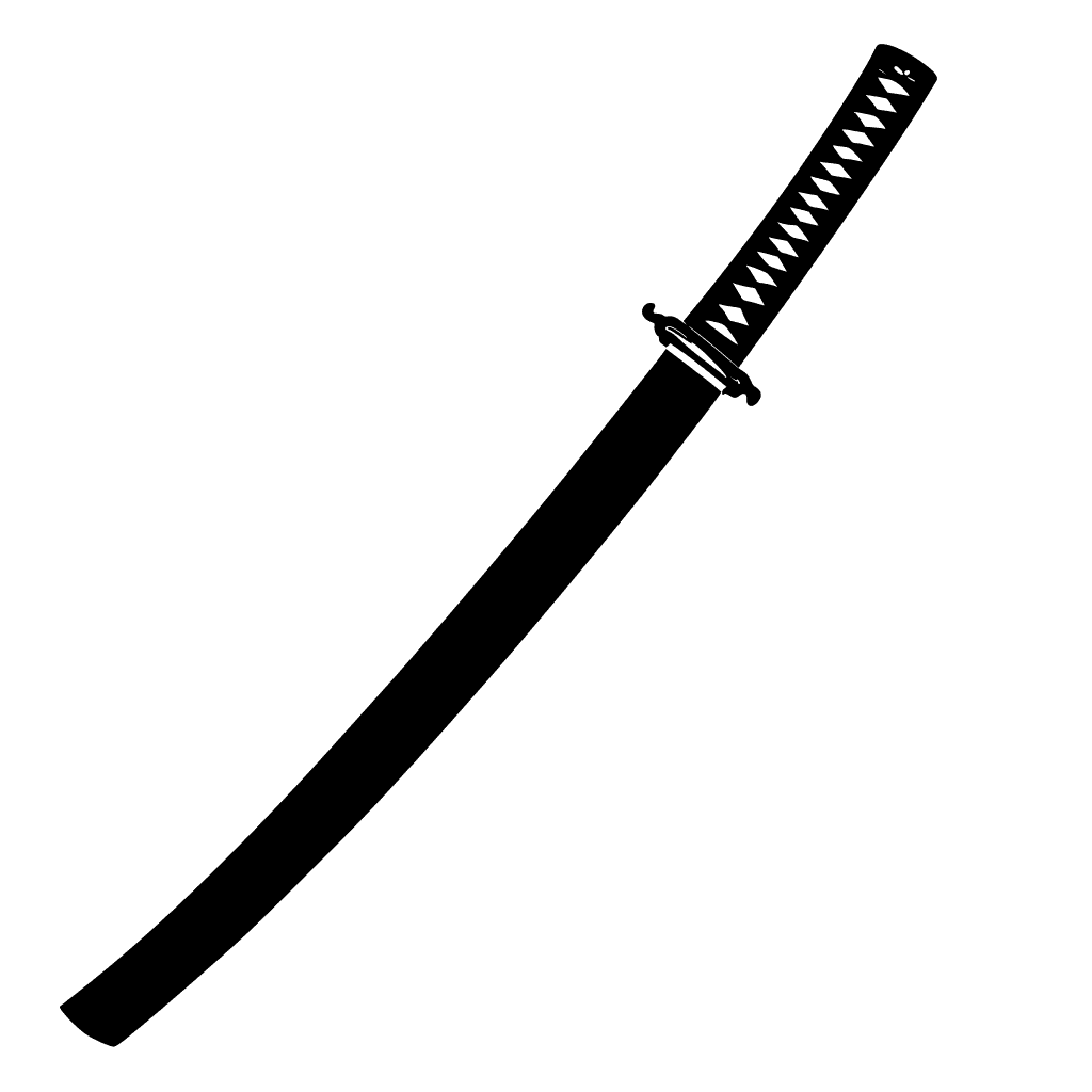 Sword (katana) silhouette